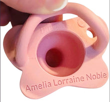 Dr. Brown Silicone Personalized Pacifiers — 3 Pack, Engraved with Baby's Name (0-6 Months)