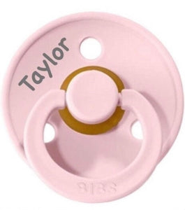 BIBS Personalized Pacifier (Pink)