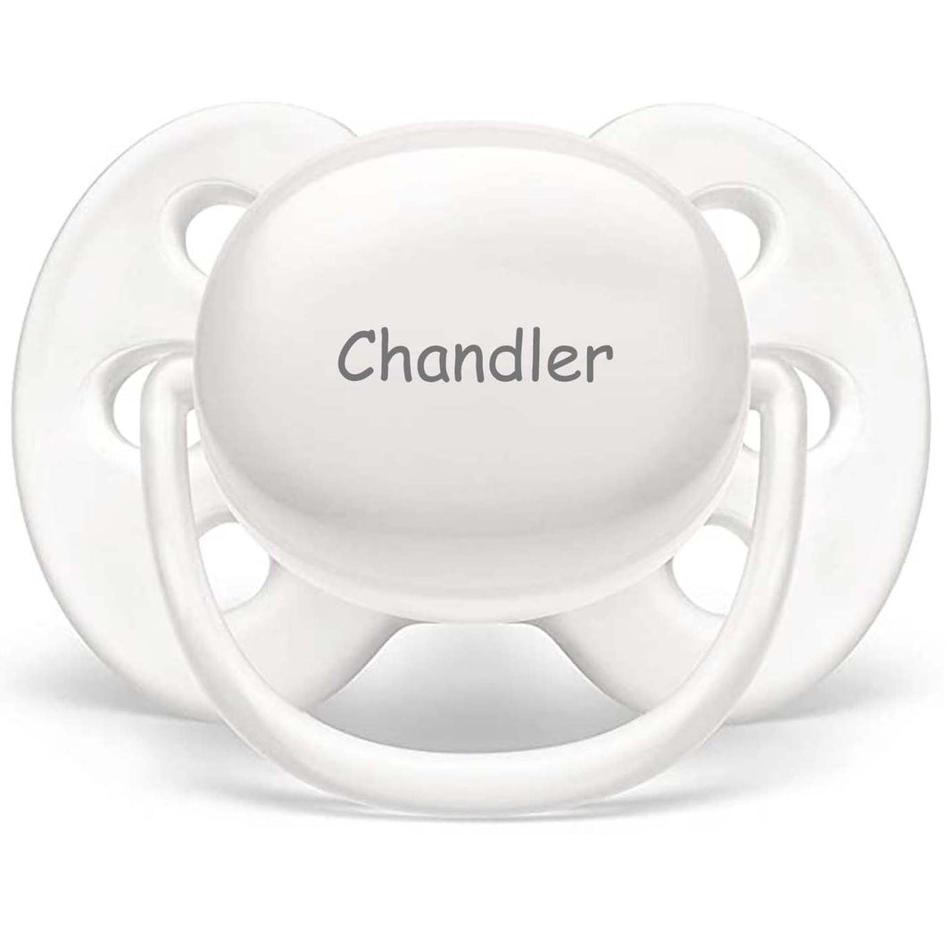 AVENT Personalized Pacifier (White) 0-6