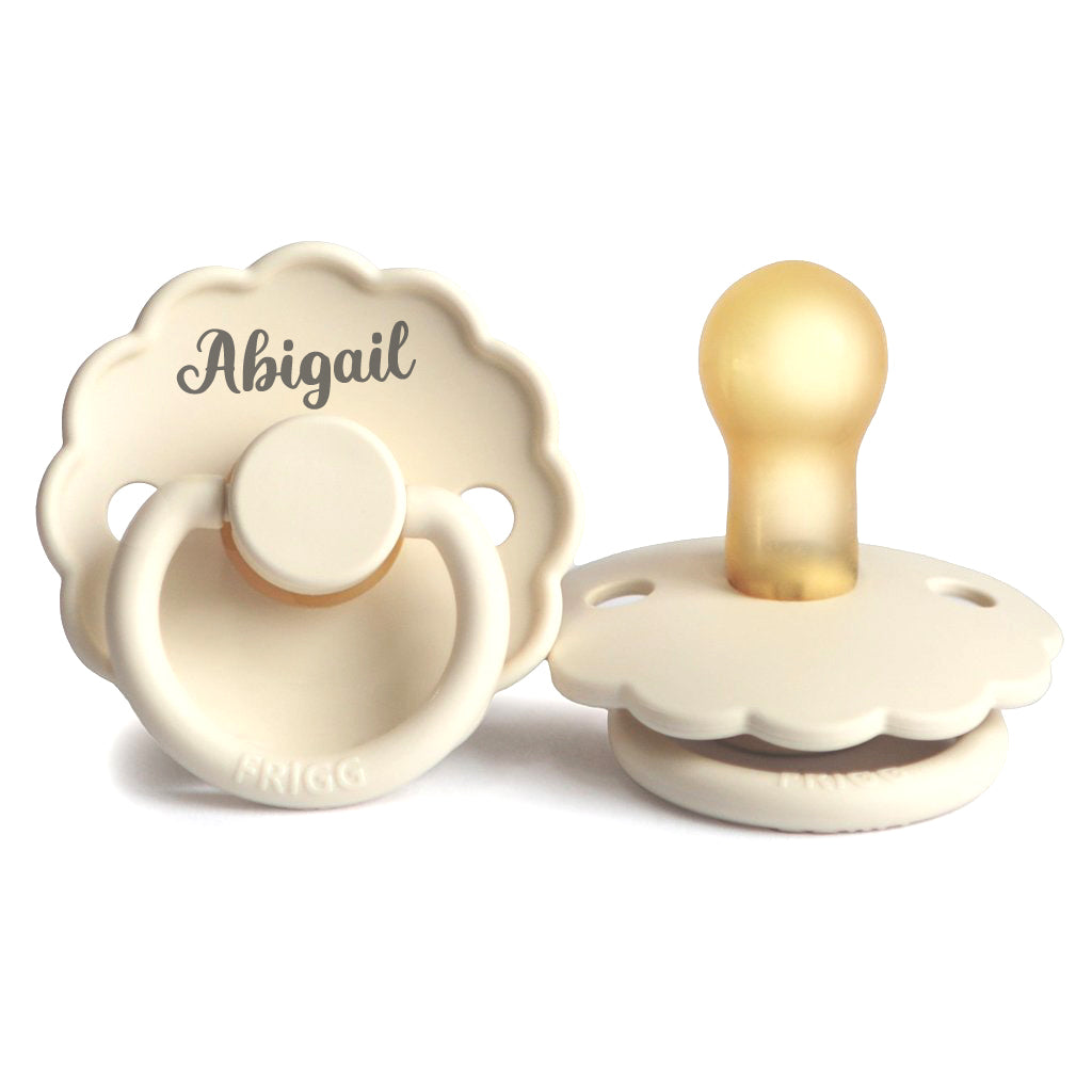 FRIGG Personalized Pacifier (Cream)