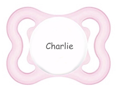 MAM Personalized Pacifier (Pink) 0-6