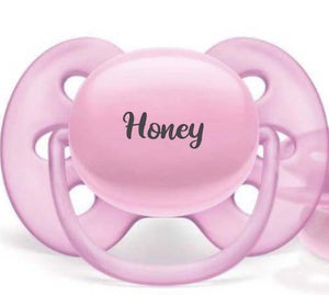 AVENT Personalized Pacifiers (Violet) 6-18