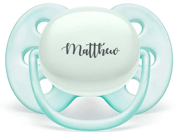 AVENT Personalized Pacifiers (Mint) 0-6
